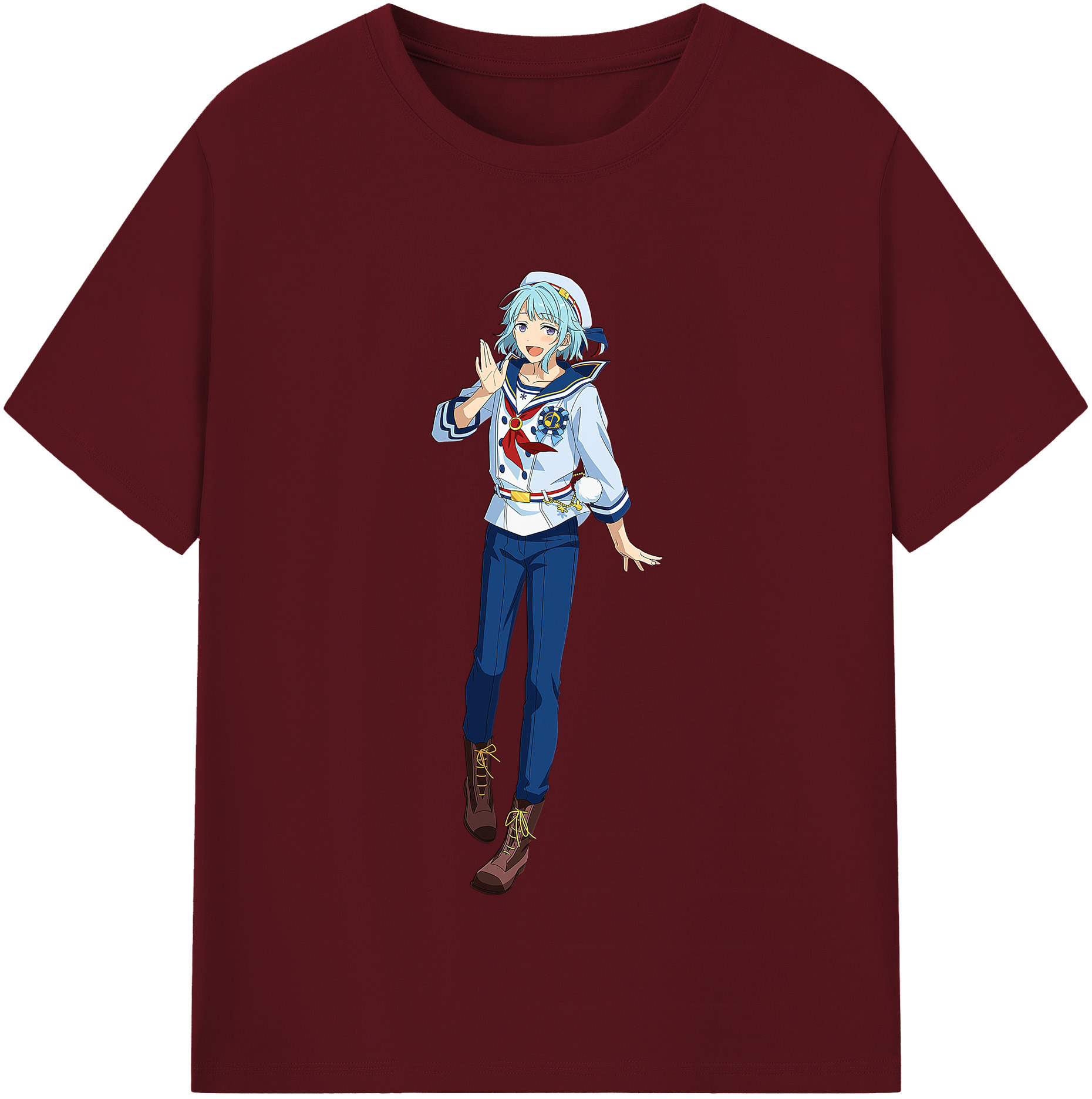 （画像用） あんさんぶるスターズ! Ensemble Stars 綿100％半袖Tシャツ（フロントプリント）
